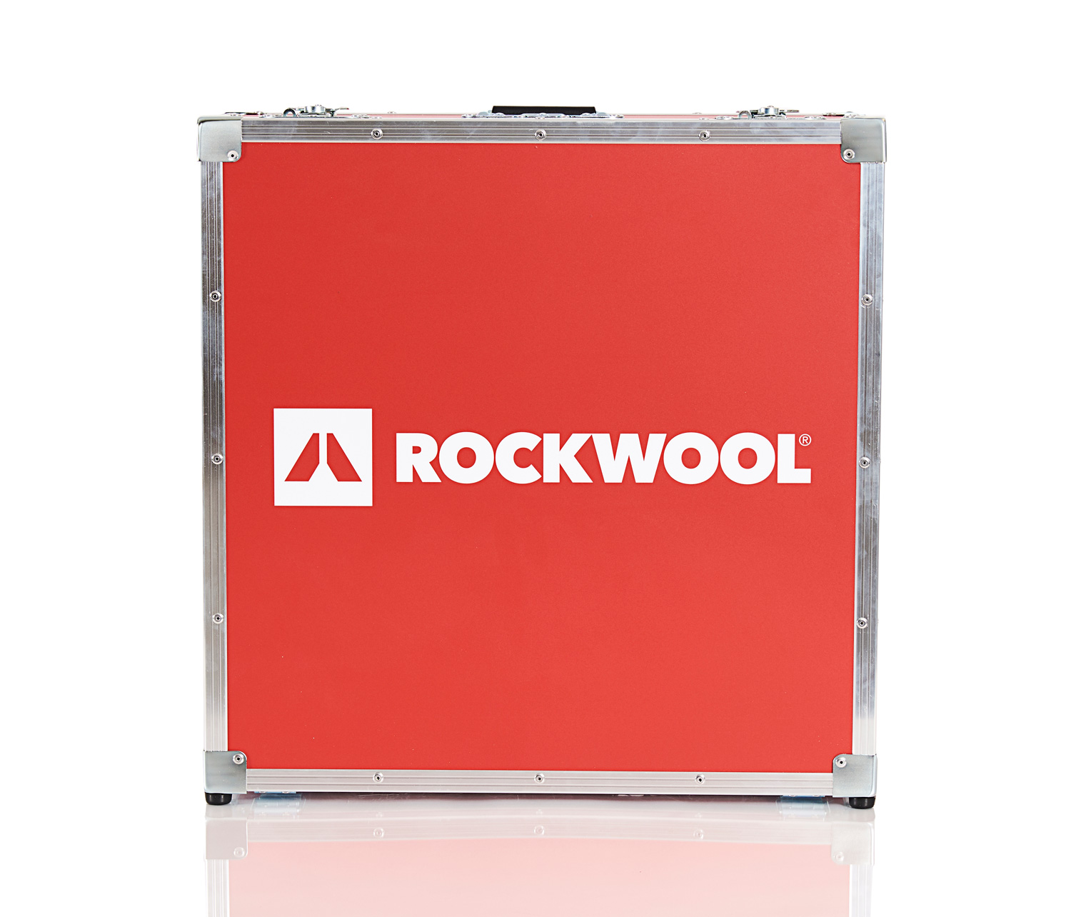 Flightcase med Rockwool Logo