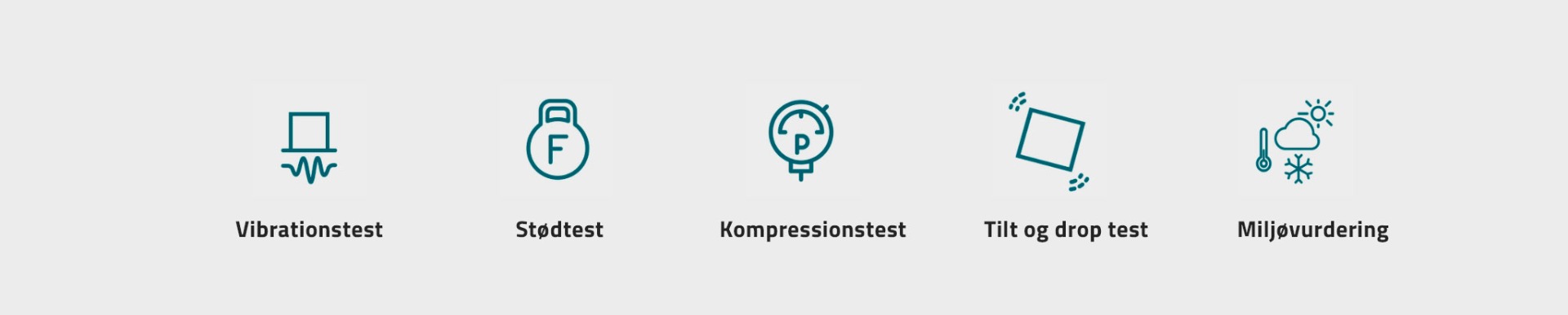 Trasnportprøvning Emballage - Flightcases