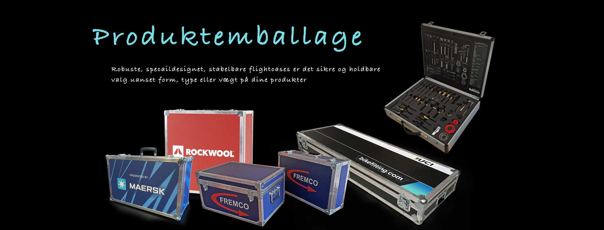 Produktkufferter Produktkufferter